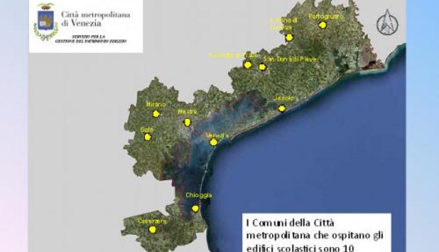 la mappa delle scuole nel territorio metropolitano la mappa delle scuole nel territorio metropolitano