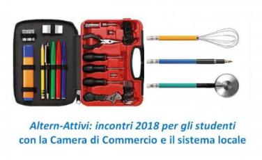 Altern-Attivi: incontri 2018 per gli studenti con la Camera di Commercio