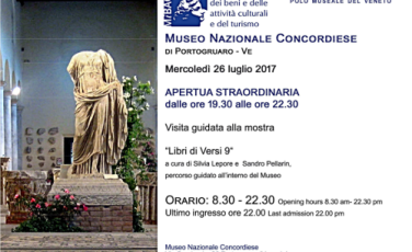 Apertura straordinario Museo Concordiese