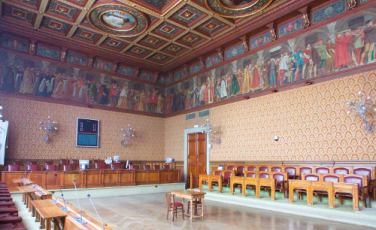 Sala consiliare della Città metropolitana Sala consiliare della Città metropolitana
