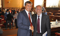 Il Sindaco Brugnaro e il Commissario Castelli