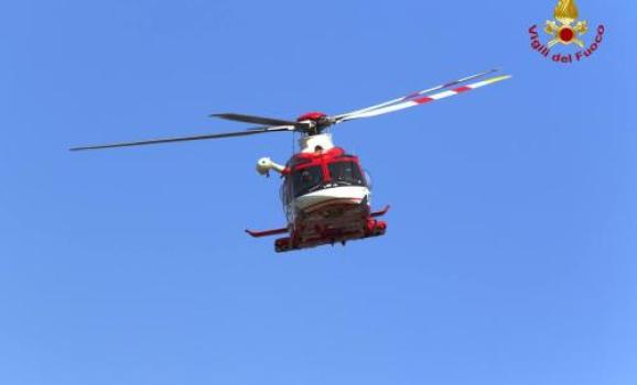 elicottero vigili del fuoco