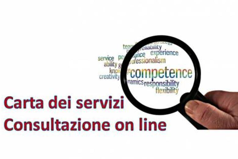 Carta dei servizi 2020 consultazione on line Carta dei servizi 2020 consultazione on line