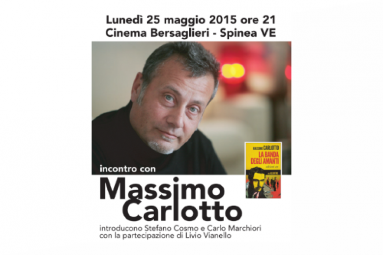 Massimo Carlotto alla Biblioteca comunale di Spinea