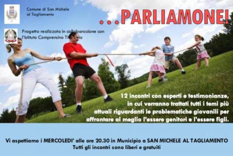 Parliamone ciclo di incontri a San Michele al Tagliamento