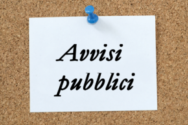 avvisi pubblici Avvisi pubblici