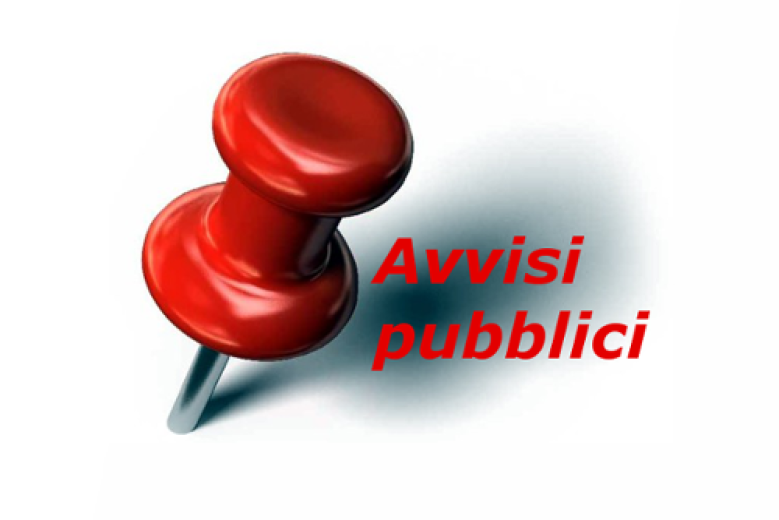 Avvisi pubblici all'albo pretorio