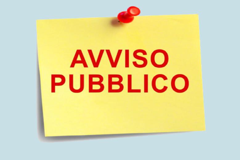 Avviso pubblico Avviso pubblico