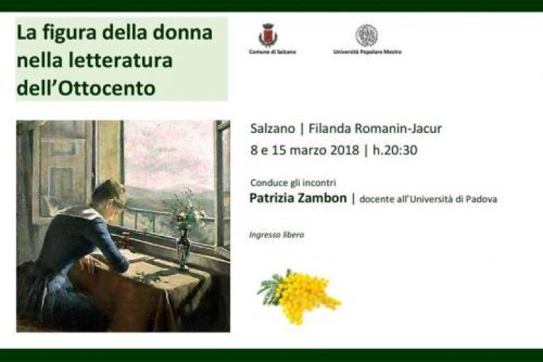 Figura della donna nella letteratura dell'Ottocento a Salzano Figura della donna nella letteratura dell'Ottocento a Salzano