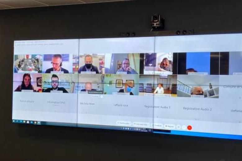 videocall consiglio metropolitano