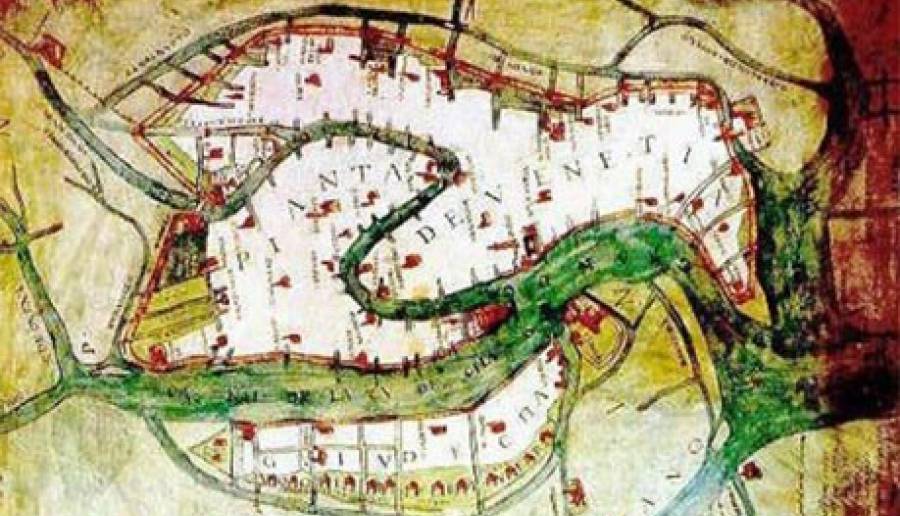 Mappa di Venezia (Cristoforo Sabbadino, 1487 - 1560)