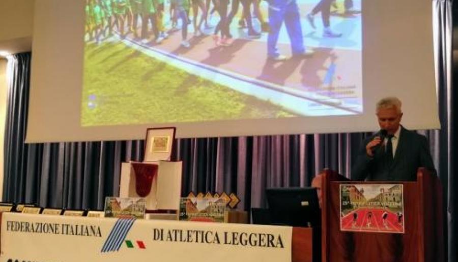 Consigliere Centenaro porta i saluti del Sindaco Brugnaro alla 23ª Festa Atletica Veneziana