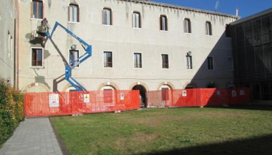 L'intervento sul tetto del Foscarini Liceo Foscarini